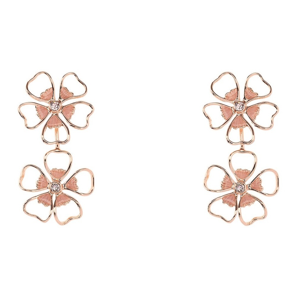 Ted Baker London Lorel Crystal Double Flower Drop